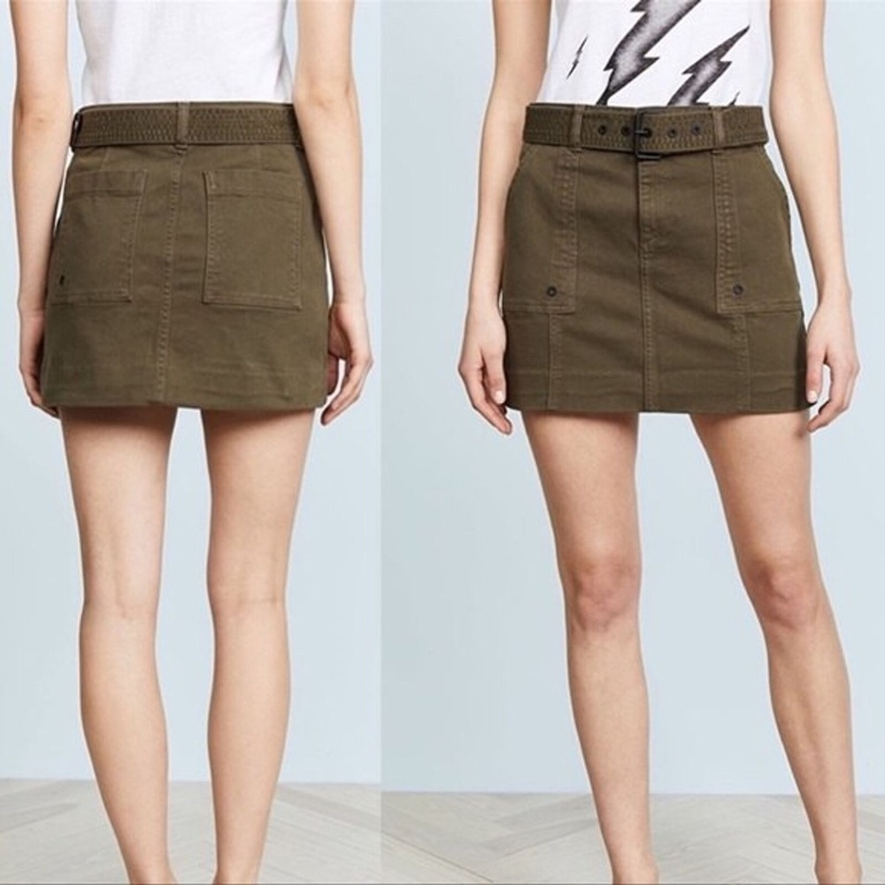 ANTHROPOLOGIE DL1961 PARKER MINI SKIRT NWT $128 L - Picture 3 of 5